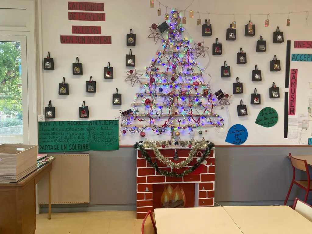Calendrier de l'avent..........comme à la maison ! — photo 1 sur 6